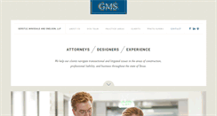 Desktop Screenshot of gmsattorneys.com